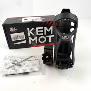 Kemimoto UTV ATV Water Bottle Holder Cage‎ Clamp Mount w/ Hardware B0113-067018K